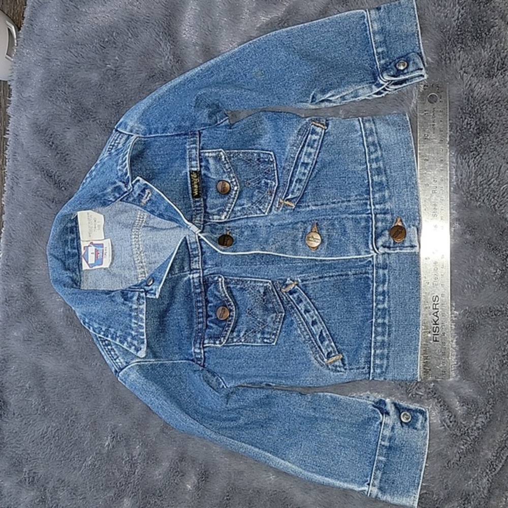 Vintage Wrangler Kids denim jacket